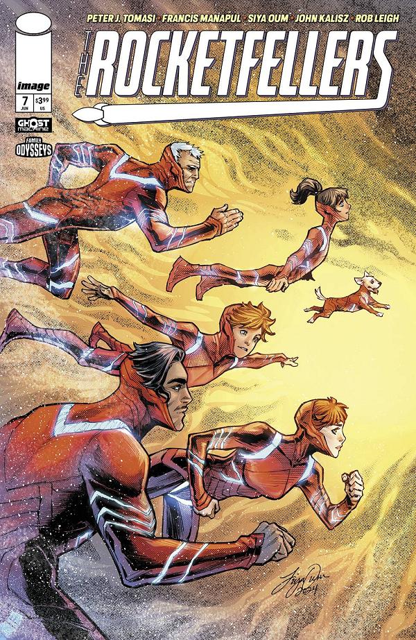 Rocketfellers #7 CVR B CVR B SIYA OUM cover
