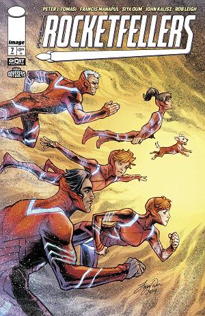 Rocketfellers #7 CVR B CVR B SIYA OUM cover