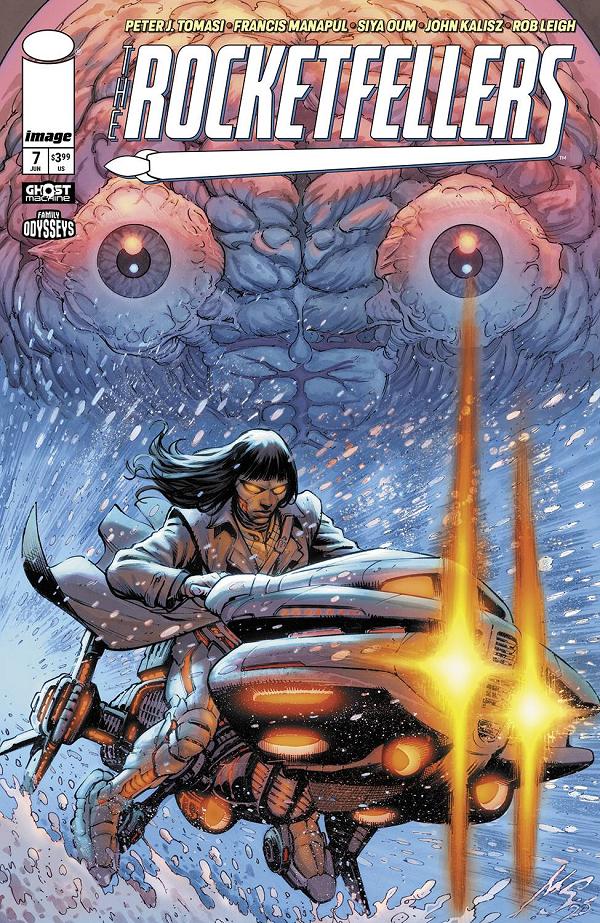 Rocketfellers #7 variant cover