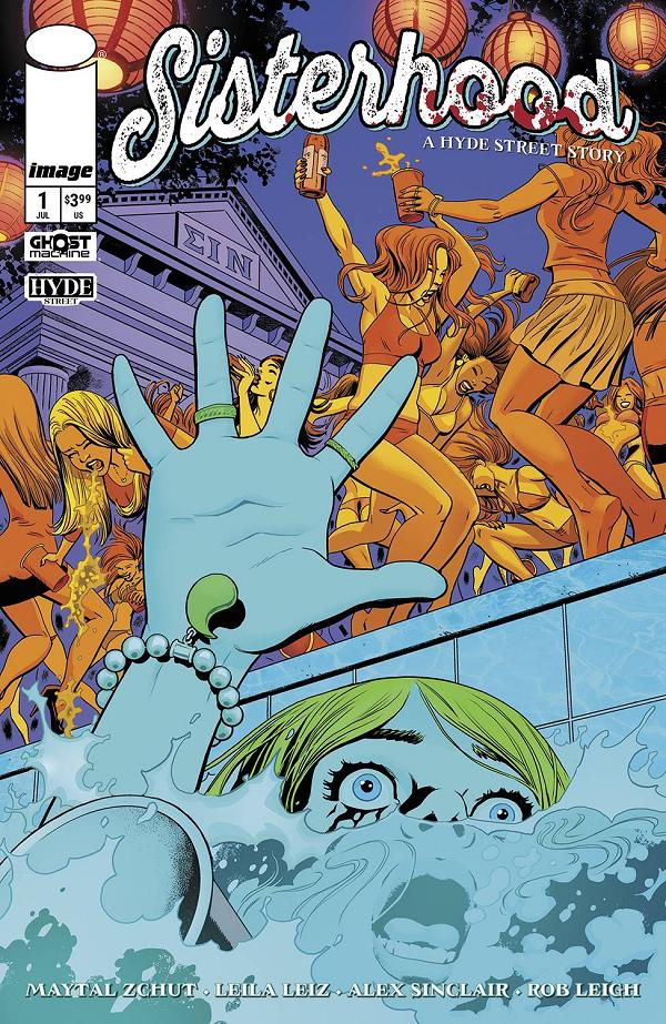 Sisterhood A Hyde Street Story #1 CVR C CVR C SNEJBJERG KALISZ cover