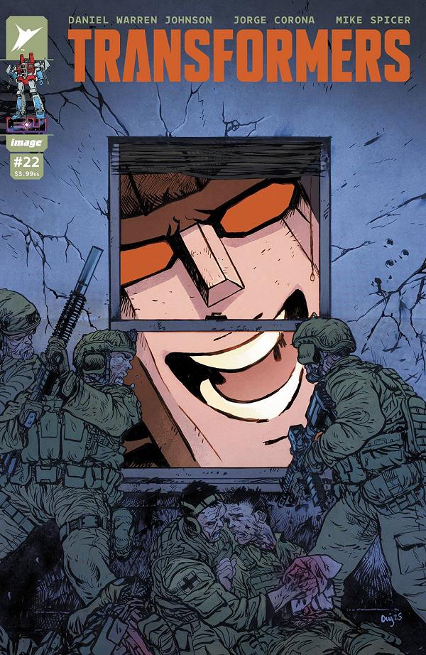 Transformers #22 CVR A DANIEL WARREN JOHNSON & MIKE SPICER cover