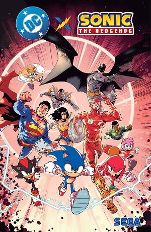 Dc X Sonic The Hedgehog Tp cover