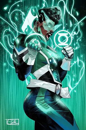Green Lantern Corps #6 CVR B EDWIN GALMON CSV cover