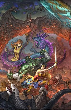 Justice League Vs Godzilla Vs Kong 2 #2 CVR C QUAH cover
