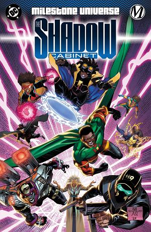 Milestone Universe The Shadow Cabinet Tp cover