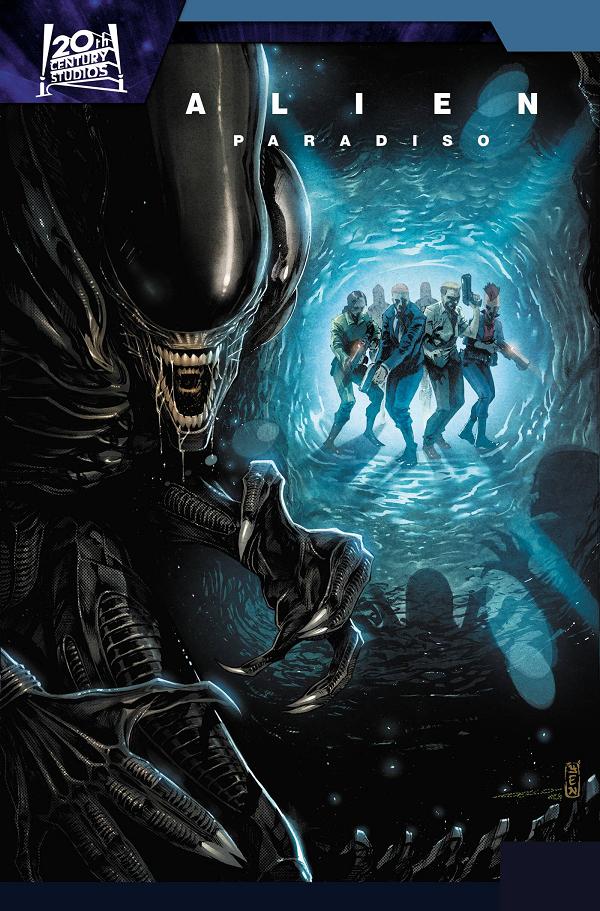 Alien Paradiso Tp cover by Iban Coello