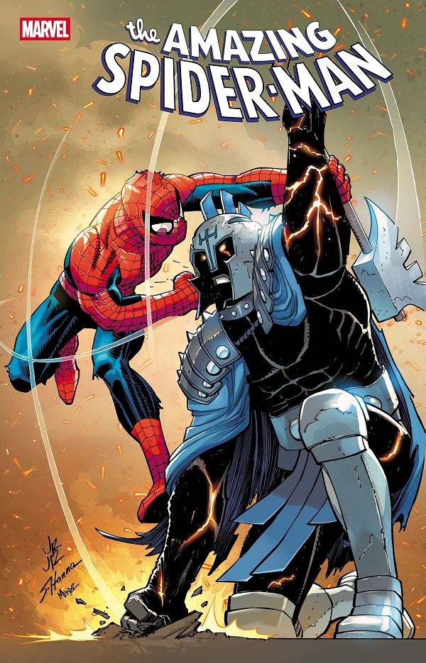 Amazing Spider-Man #7 cover by John Romita Jr.
