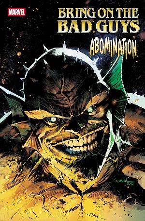 Bring On The Bad Guys Abomination #1 JONAS SCHARF cover