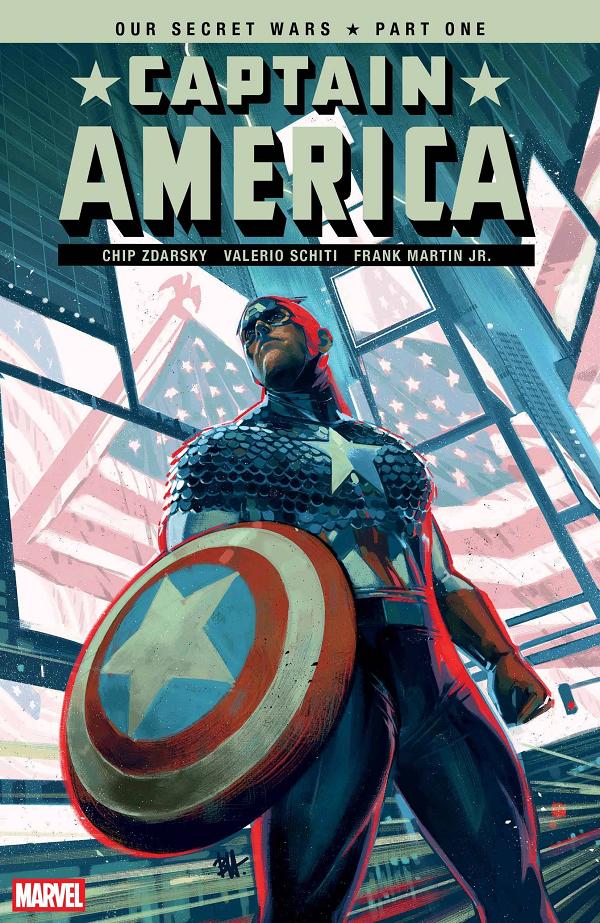 Captain America #1 cover