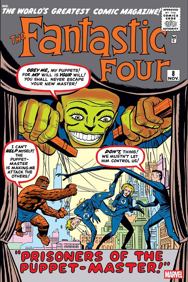 Fantastic Four Facsimile Ed #8 cover