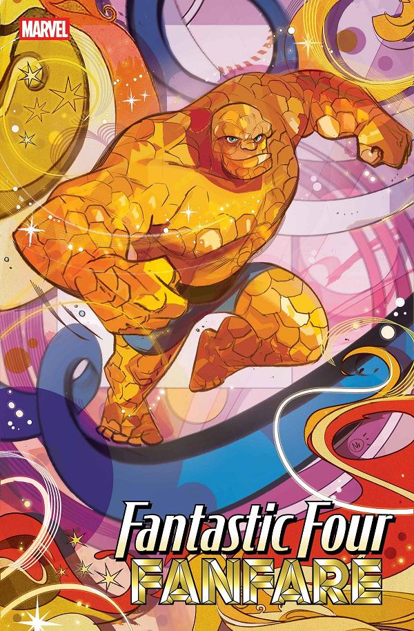 Fantastic Four Fanfare #3 BALDARI 4-PART CONNECT cover