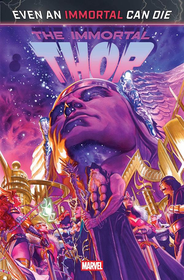 Immortal Thor #25 cover by Alex Ross