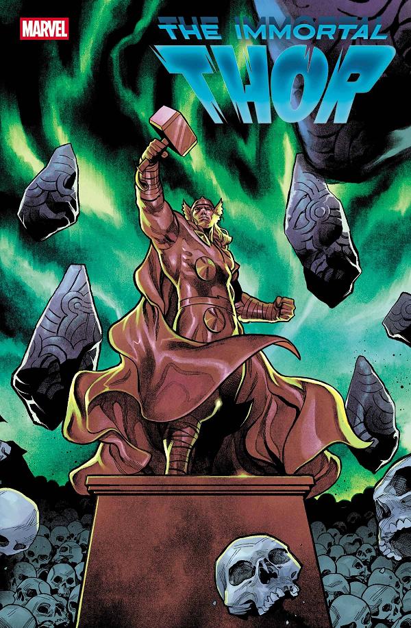 Immortal Thor #25 variant cover by Martin Coccolo