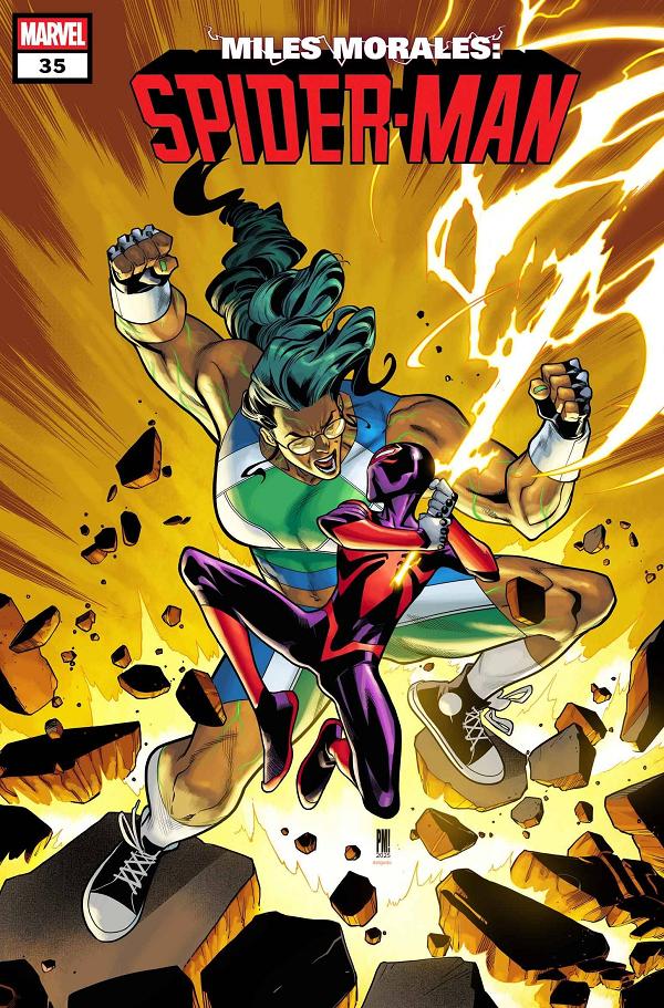 Miles Morales: Spider-Man #35 PACO MEDINA cover