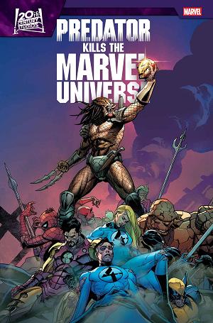 Predator Kills The Marvel Universe #1 cover