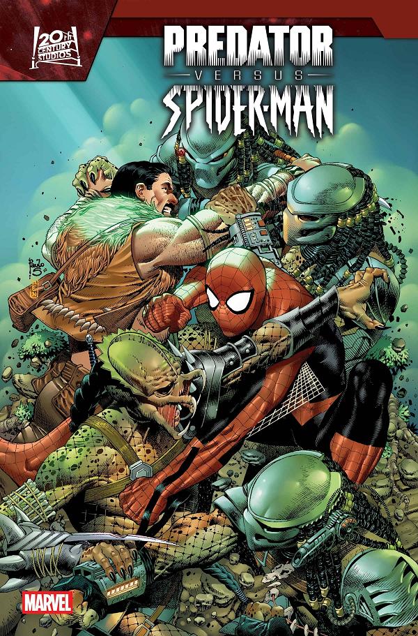 Predator Vs Spider-Man #4 cover
