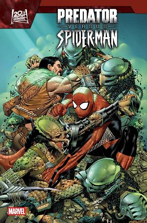 Predator Vs Spider-Man #4 cover