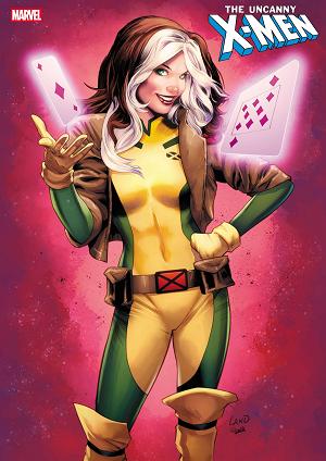 Uncanny X-Men #18 GREG LAND ROGUE cover