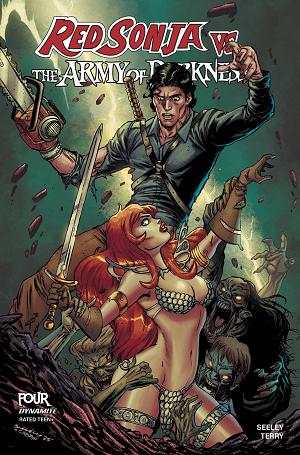 Red Sonja Vs Aod #4 CVR B SEELEY cover