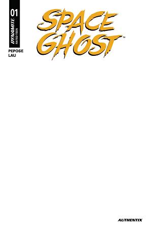 Space Ghost (2025) #1 CVR J BLANK AUTHENTIX cover