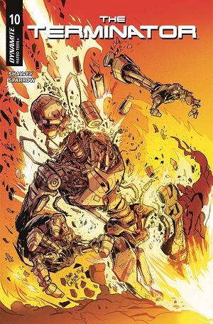 Terminator #10 CVR D COUSENS cover
