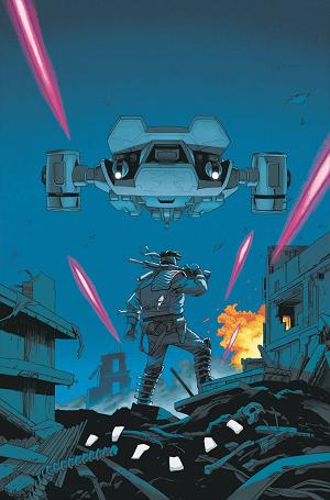 Terminator #10 CVR E SHALVEY METAL PREMIUM cover