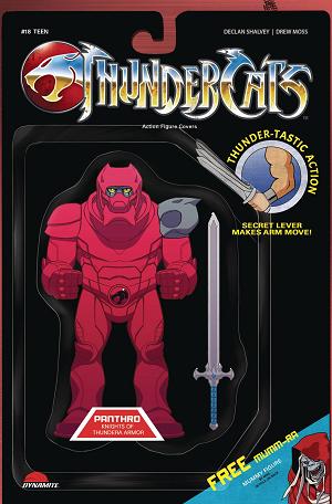 Thundercats #18 CVR F ACTION FIGURE cover
