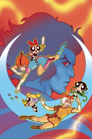 Thundercats Powerpuff Girls #2 CVR F GANUCHEAU METAL PREMIUM cover