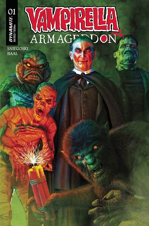 Vampirella Armageddon #1 CVR H SPEARS FOIL cover