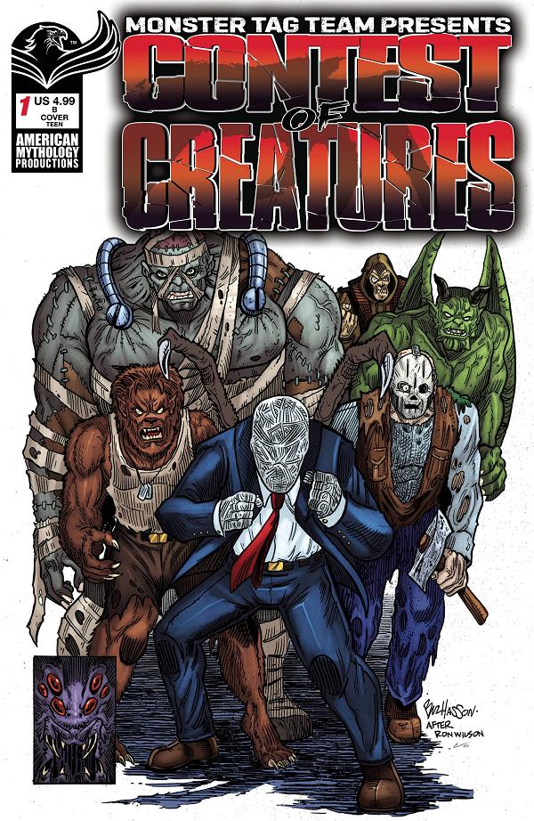 Contest Of Creatures #1 CVR B HASSON HOMAGE (MR) cover