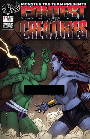 Contest Of Creatures #1 CVR D HASSON NAUGHTY (MR) cover