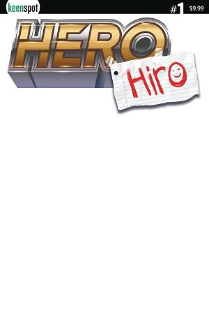 Hero Hiro #1 CVR E BLANK SKETCH cover