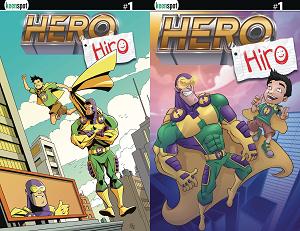 Hero Hiro #1 CVR F HOLOFOIL FLIP HESTER ADAMS cover
