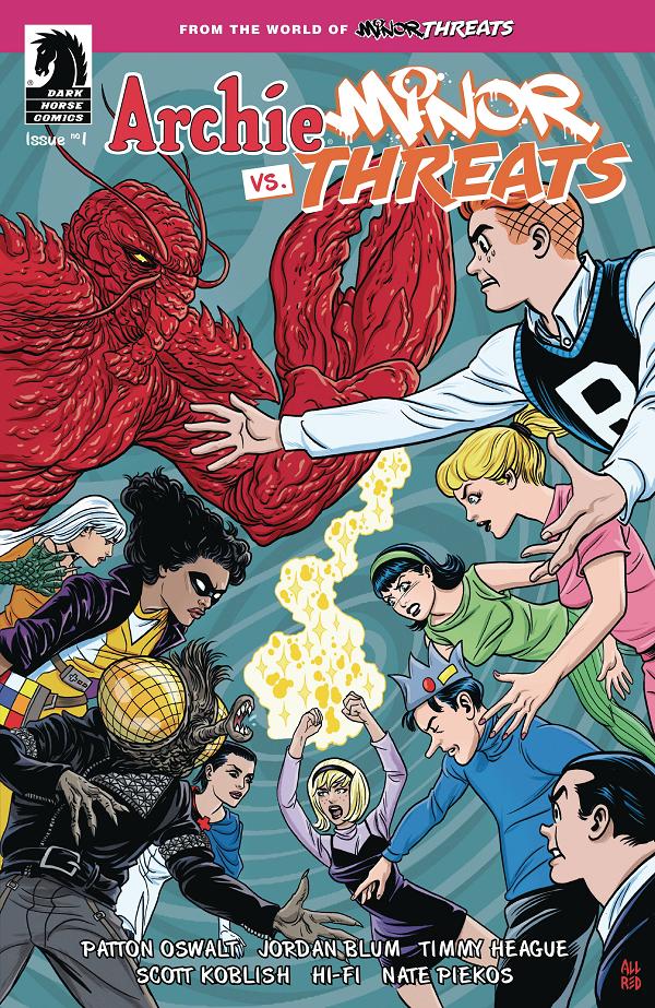 Archie Vs Minor Threats #1 variant cover by Mike Allred