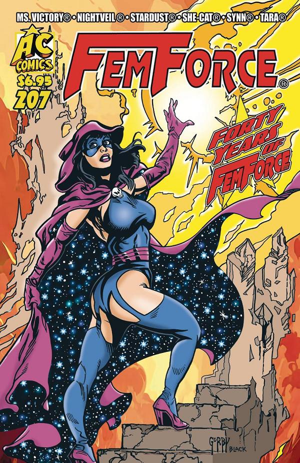 Femforce #207 cover