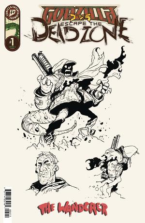 Godzilla Escape Deadzone #1 CVR C TUNICA CONCEPT ART cover