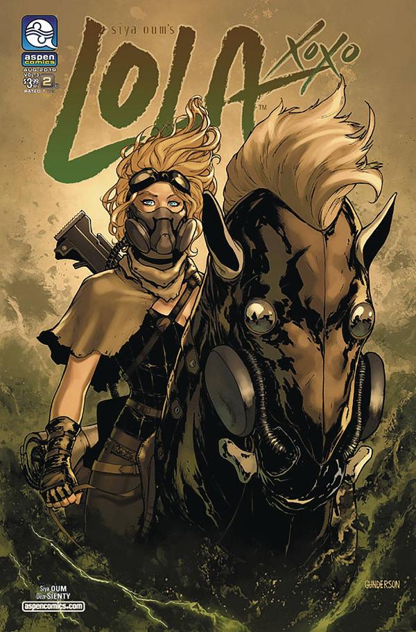 Lola Xoxo Vol 3 #2 variant cover by Jordan Gunderson