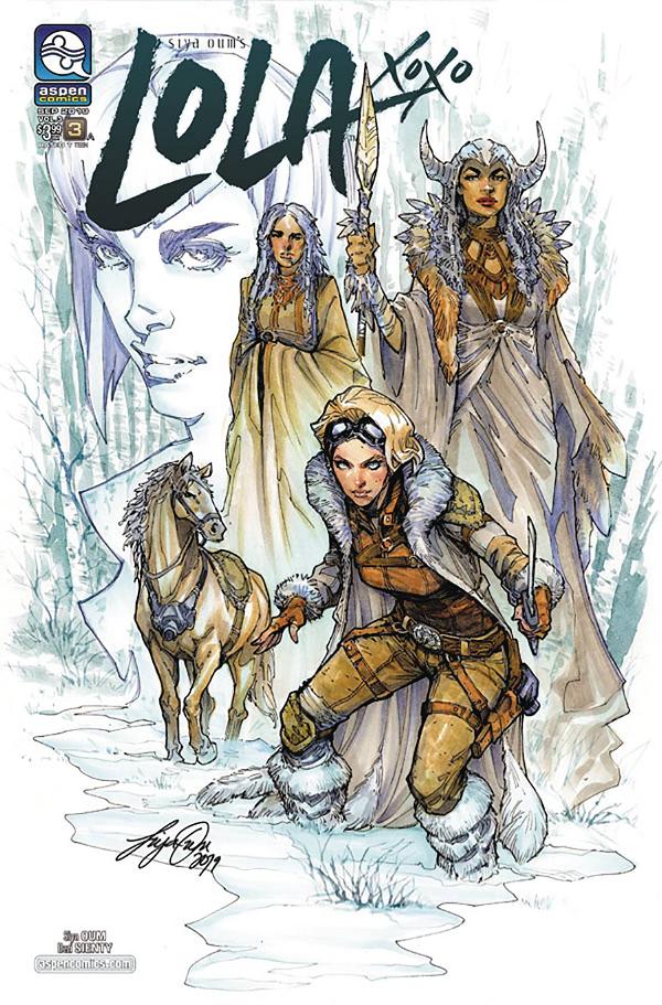 Lola Xoxo Vol 3 #3 cover by Siya Oum