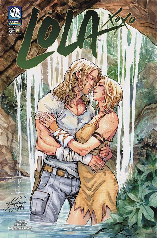 Lola Xoxo Vol 3 #5 cover by Siya Oum