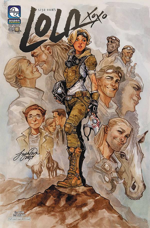 Lola Xoxo Vol 3 #6 cover by Siya Oum