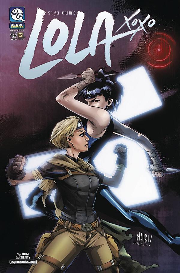 Lola Xoxo Vol 3 #6 variant cover by Mauricio Camptella