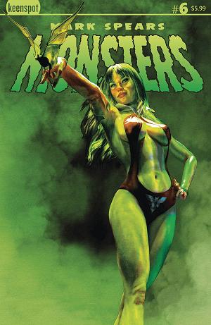 Mark Spears Monsters #6 CVR C VAMPIRELLA cover