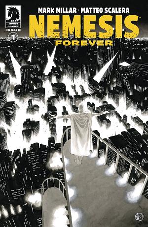 Nemesis Forever #1 CVR B B&W SCALERA cover