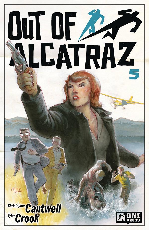 Out Of Alcatraz #5 cover by Tyler Crook