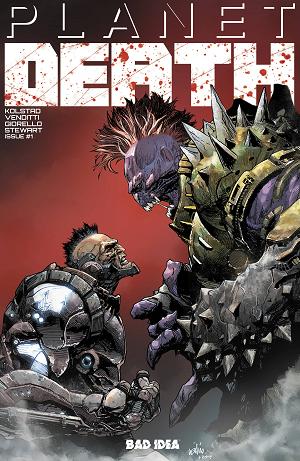 Planet Death #1 CVR B (OF 4) CVR B LEINIL FRANCIS YU cover