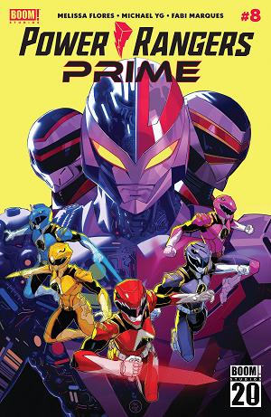 Power Rangers Prime #8 CVR A MORA cover