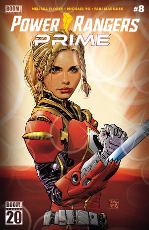 Power Rangers Prime #8 CVR C CVR C 20TH ANN PANOSIAN cover