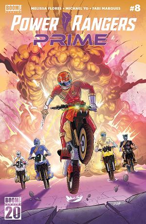 Power Rangers Prime #8 CVR B GRIFFIN cover