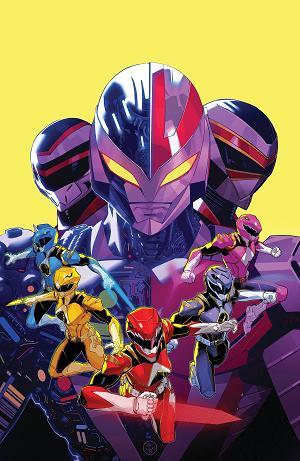 Power Rangers Prime #8 CVR I UNLOCKABLE MORA VIR cover