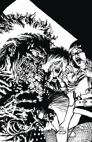 Return Of The Living Dead #3 CVR E B&W MARTINEZ LTD ED (O/A) cover